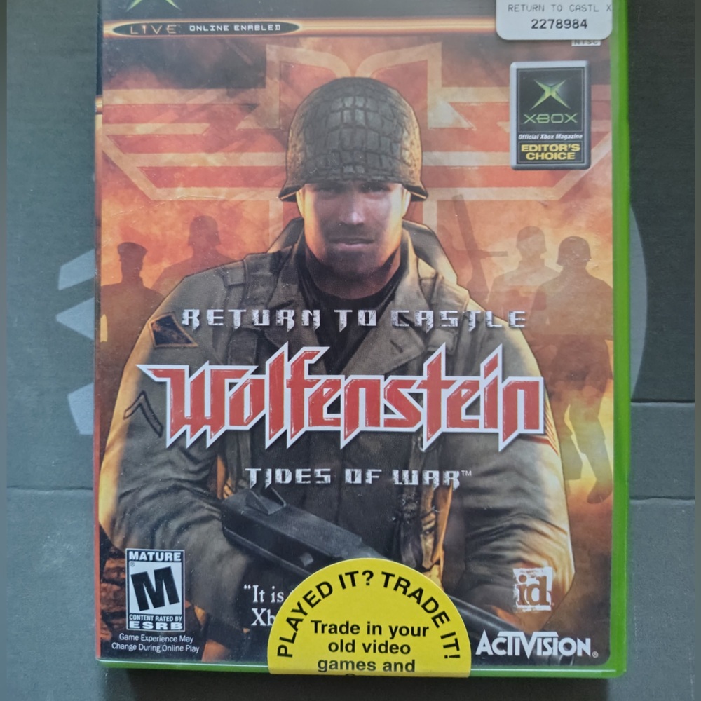 Return to Castle: Wolfenstein Tides of War XBOX